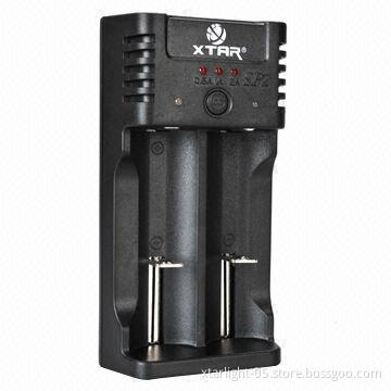 SP2 Standard battery charger for Li-ion battery, two slots super fast charging
